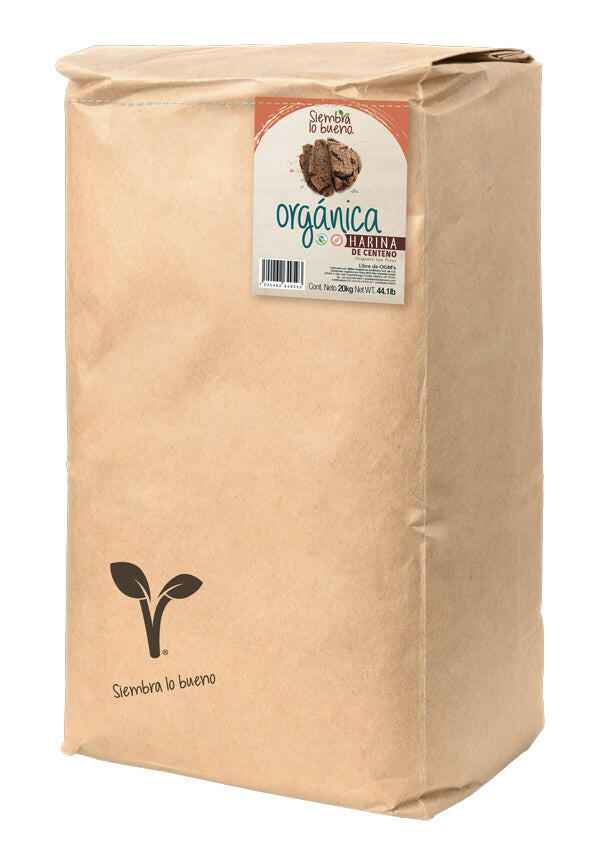 Harina Orgánica de Centeno 20 kg