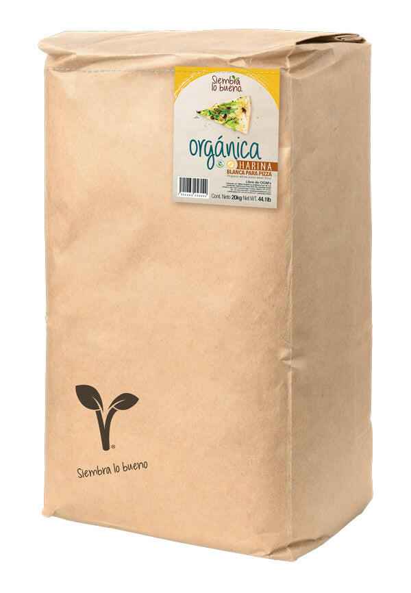 Harina Orgánica para Pizza de Trigo 20 kg