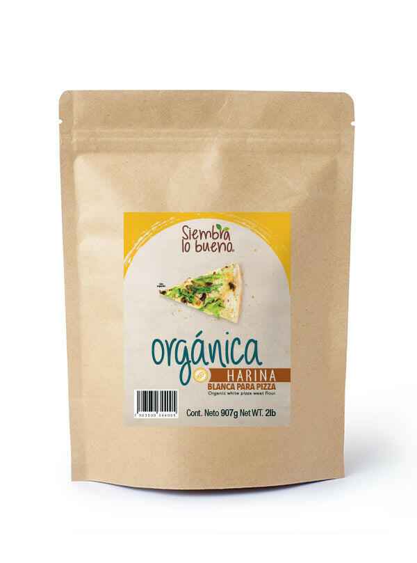 Harina Orgánica para Pizza de Trigo 907 g