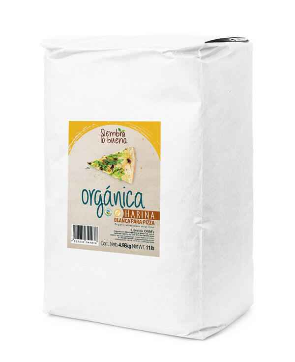 Harina Orgánica para Pizza de Trigo 5 kg